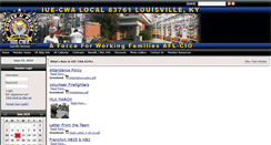 Desktop Screenshot of iuecwalocal83761.com