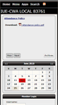 Mobile Screenshot of iuecwalocal83761.com